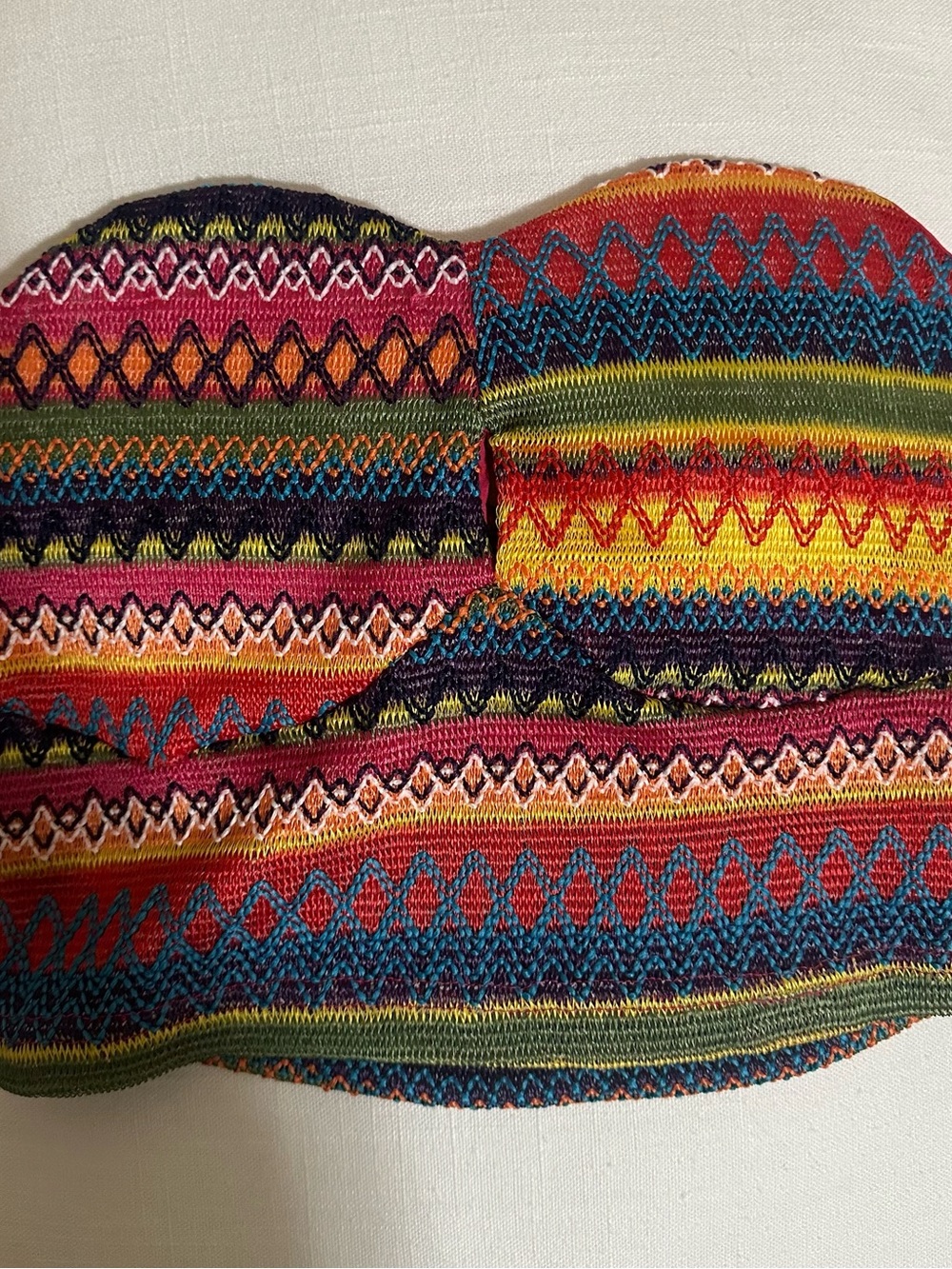 Colorful Striped Knit Tube Top